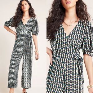 Anthropologie Evie Abstract Jumpsuit**sz10